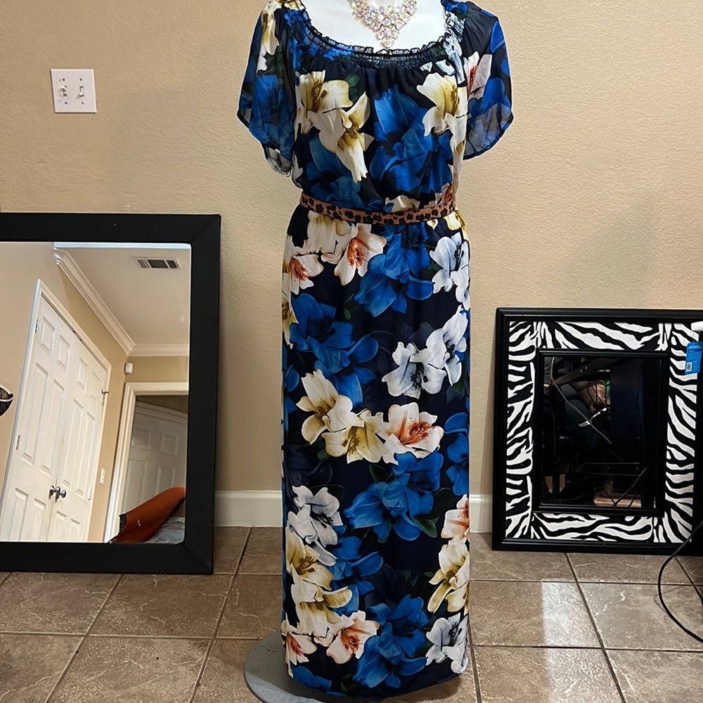 Floral maxi